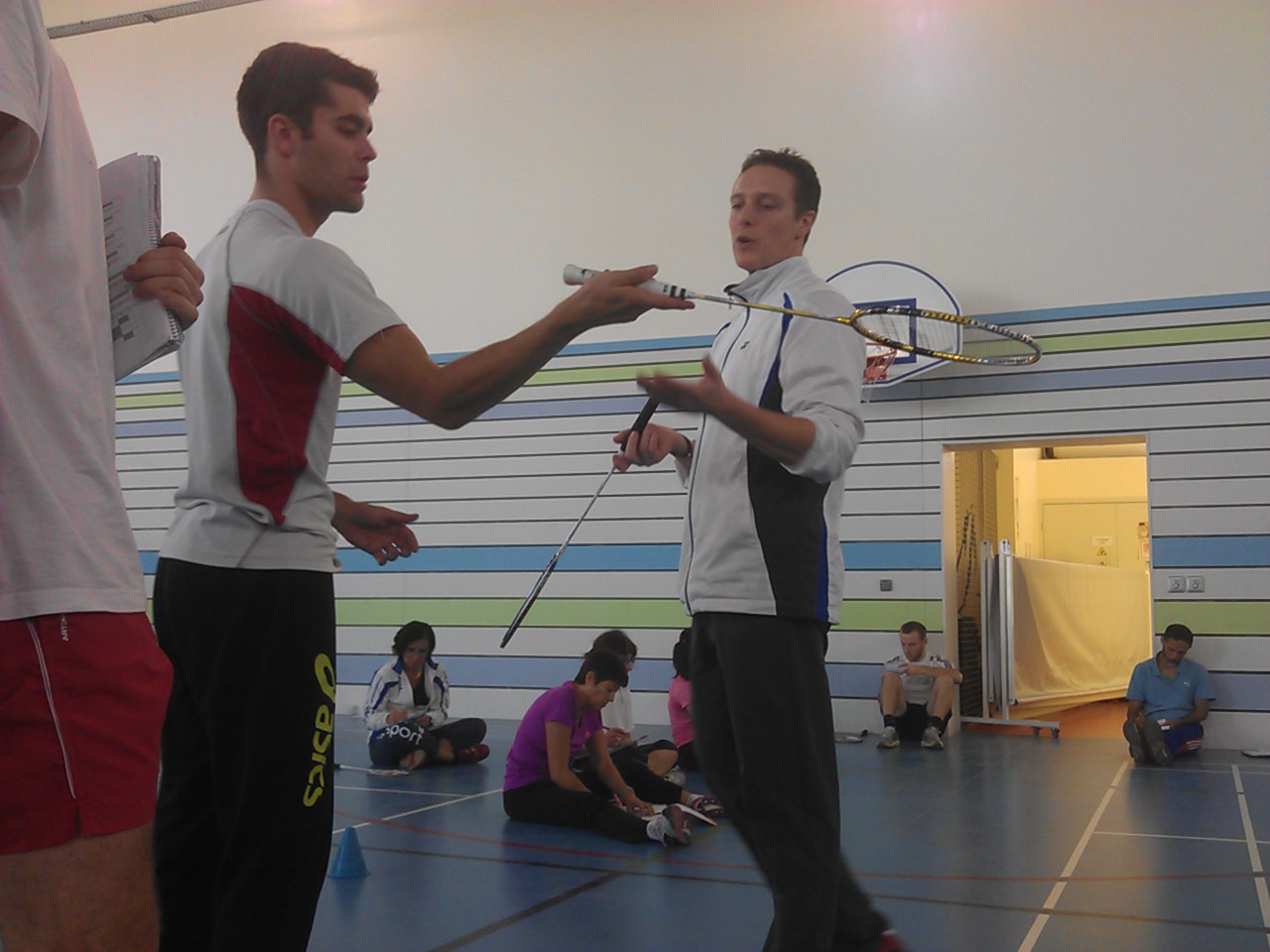 2014 WE péda BADMINTON avec Olivier DIEU 21-22 nov 20