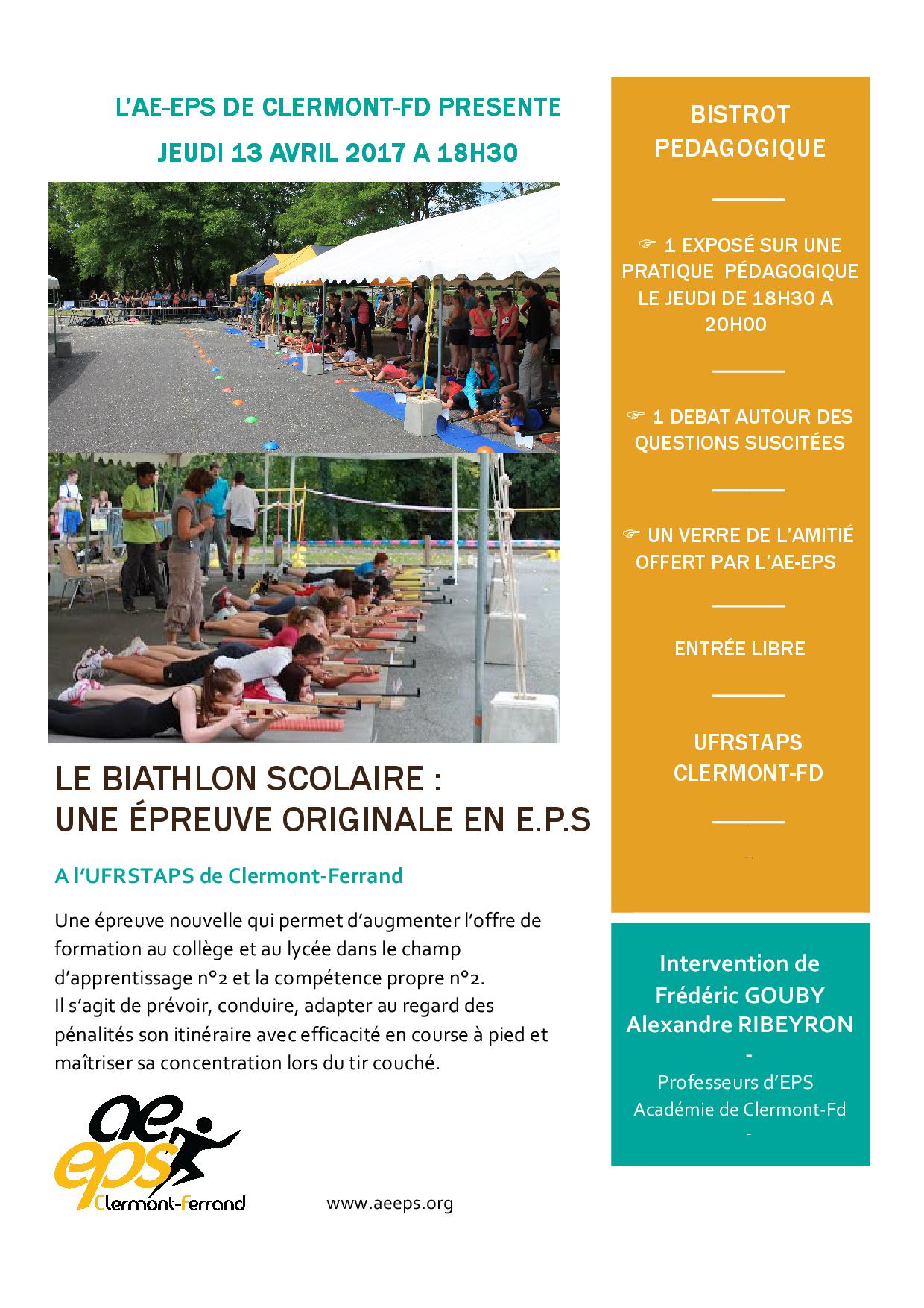 2017 Bistrot péda Biathlon